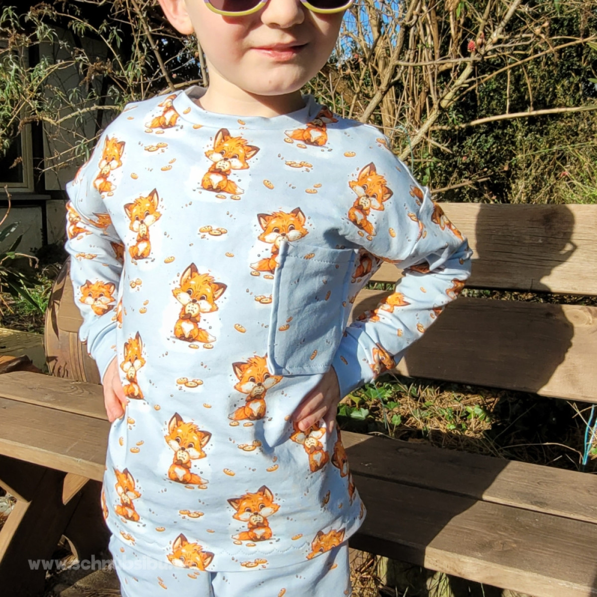 French Terry Cookie Fox